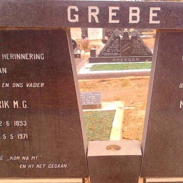 GREBE Hendrik M.G. 1893-1971 &amp; Margaretha Maria 1900-1976