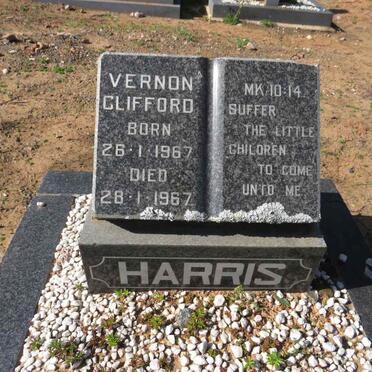 HARRIS Vernon Clifford 1967-1967