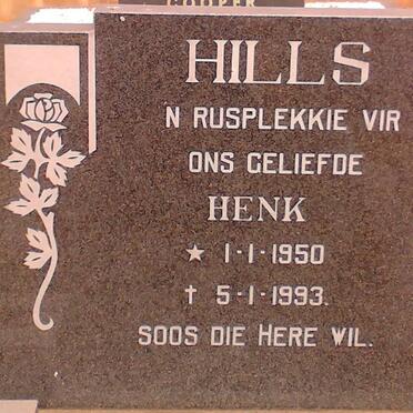 HILLS Henk 1950-1993