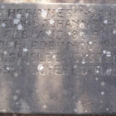 HURTER Theunis Johannes 1889-194?