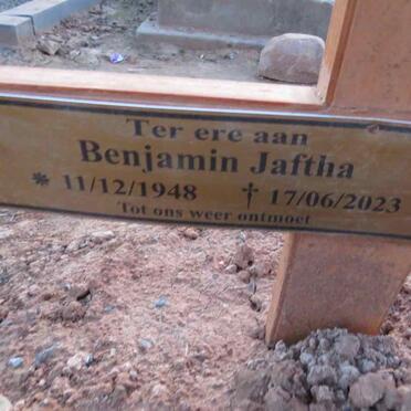JAFTHA Benjamin 1948-2023