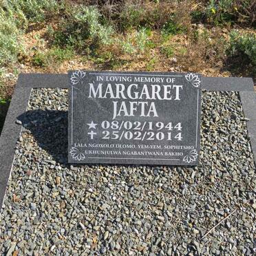 JAFTA Margaret 1944-2014
