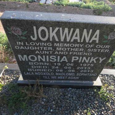 JOKWANA Monisia Pinky 1975-2013