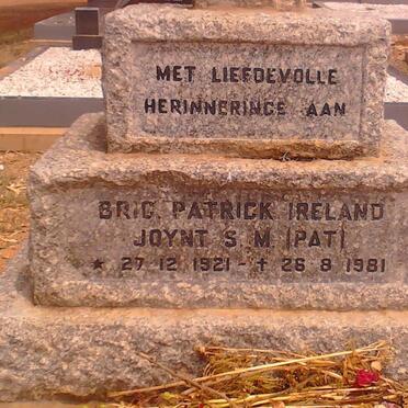 JOYNT Patrick Ireland 1921-1981 