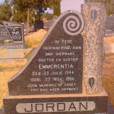 JORDAAN Emmerentia 1944-1966