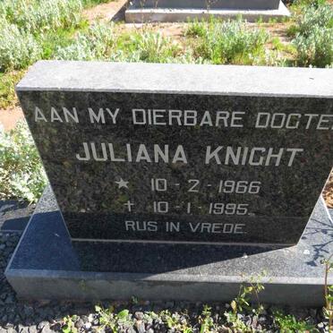 KNIGHT Juliana 1966-1995