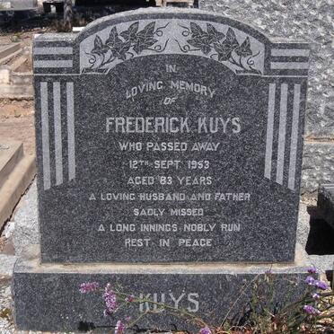 KUYS Frederick -1953