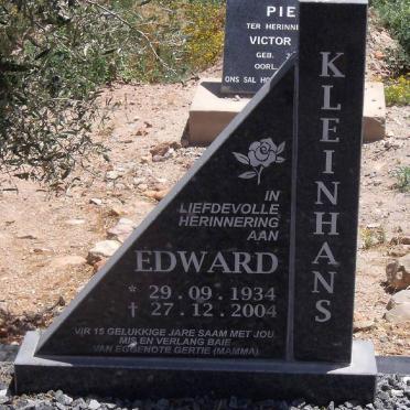 KLEINHANS Edward 1934-2004