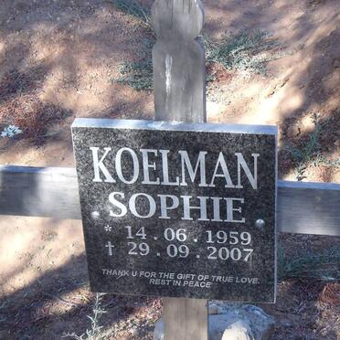 KOELMAN Sophie 1959-2007