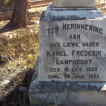 LAMPRECHT Karel Frederik 1883-1955 &amp; Antonette Wilhelmina COLESKE 1885-1940