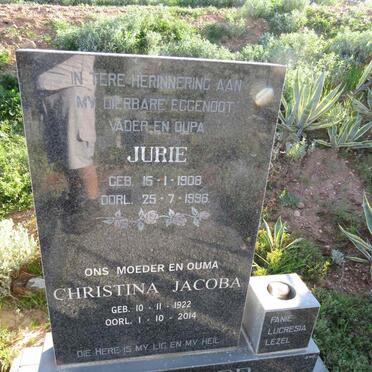 LOMBARD Jurie 1908-1996 & Christina Jacoba 1922-2014