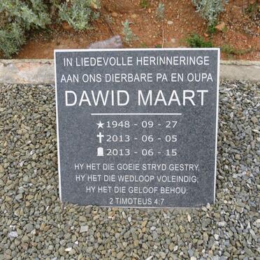 MAART Dawid 1948-2013