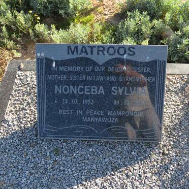 MATROOS Nonceba Sylvia 1952-