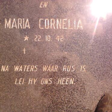 MARX Maria Cornelia 1942-