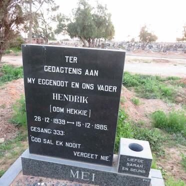MEI Hendrik 1939-1985
