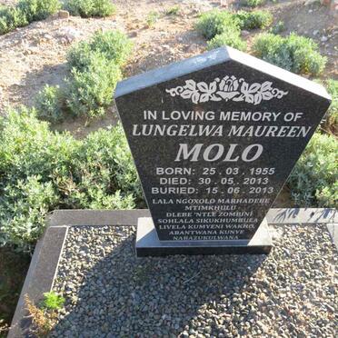 MOLO Lungelwa Maureen 1955-2013
