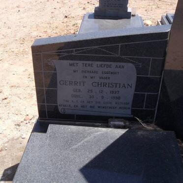 MULLER Gerrit Christian 1937-1990