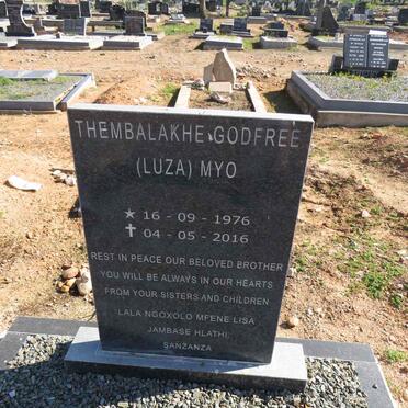 MYO Thembalakhe Godfree 1976-2016