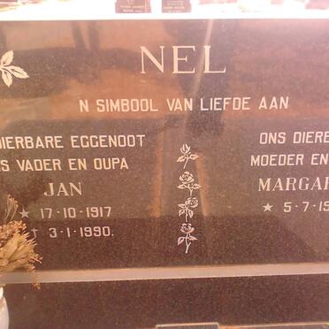 NEL Jan 1917-1990 &amp; Margaret 1923-