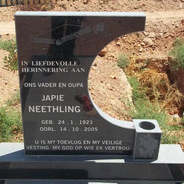 NEETHLING Japie 1923-2005