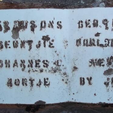 NORTJE Johannes 1951-195?