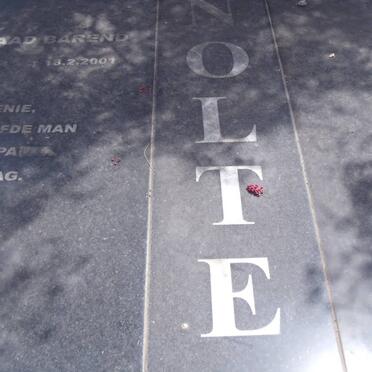 NOLTE Coenraad Barend 1944-2001