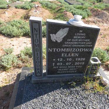 NTOMBIZODWA Ellen 1926-2015