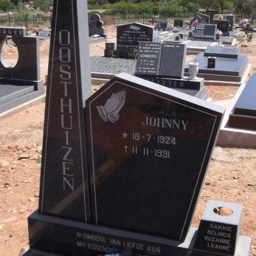 OOSTHUIZEN Johnny 1924-1991
