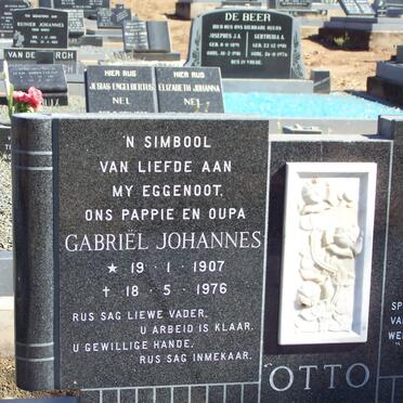 OTTO Gabriël Johannes 1907-1976