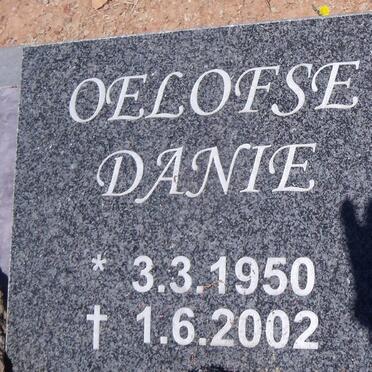 OELOFSE Danie 1950-2002