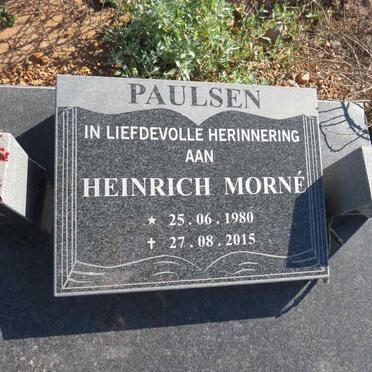 PAULSEN Heinrich Morne 1980-2015