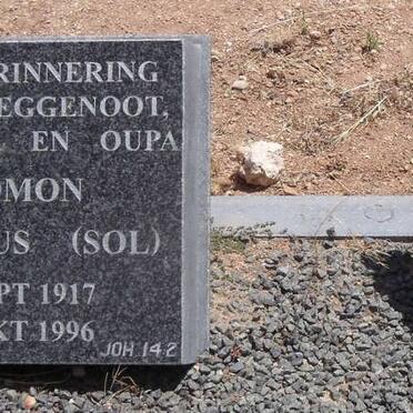 PIENAAR Solomon Cornelius 1917-1996 &amp; Cornelia Isabelle OLIVIER 1939-