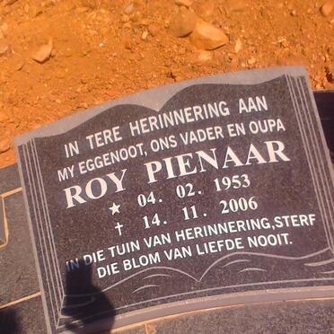 PIENAAR Roy 1953-2006