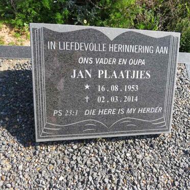 PLAATJIES Jan 1953-2014