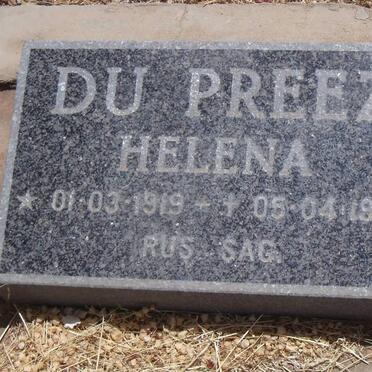 PREEZ Helena, du 1919-1988
