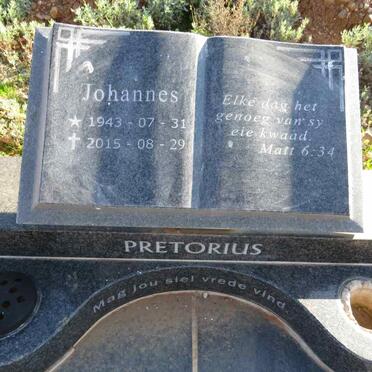 PRETORIUS Johannes 1943-2015