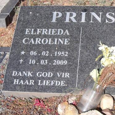 PRINS Elfrieda Caroline 1952-2009
