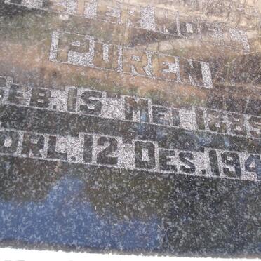 PUREN Peter Noel 1885-1941