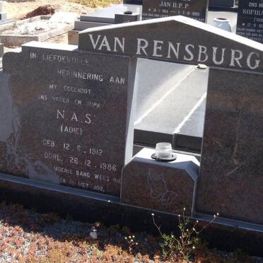 RENSBURG N.A.S., van 1912-1986