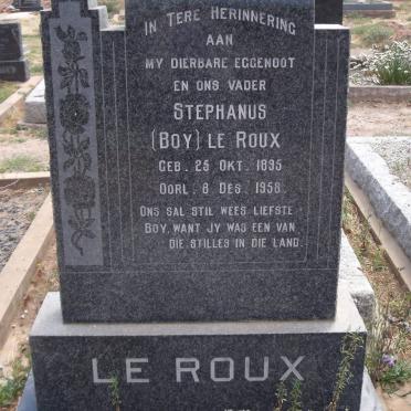ROUX Stephanus, le 1895-1958