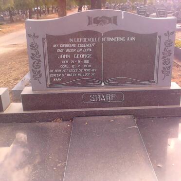 SHARP John George 1912-1979