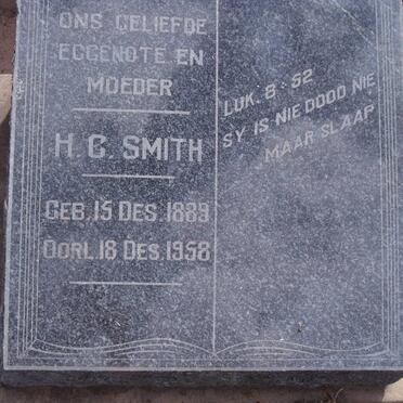SMITH H.C. 1889-1958