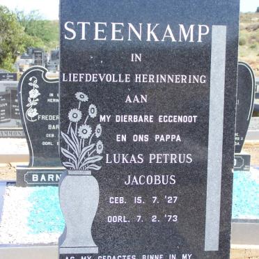 STEENKAMP Lukas Petrus Jacobus 1927-1973