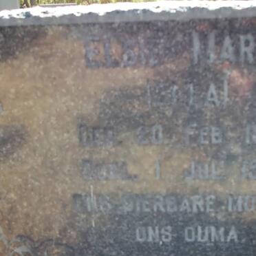 STEYN Hendrik Hermanus 1910-1958 &amp; Elsie Maria 1907-1985