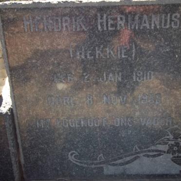 STEYN Hendrik Hermanus 1910-1958 &amp; Elsie Maria 1907-1985 
