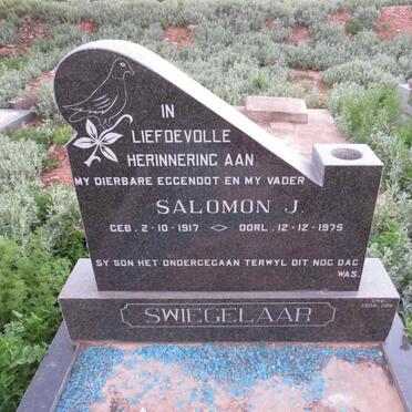 SWIEGELAAR Salomon J. 1917-1975