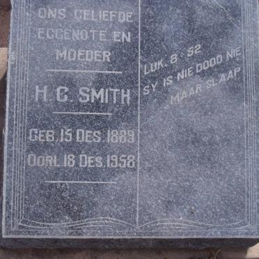 SMITH H.C. 1889-1958