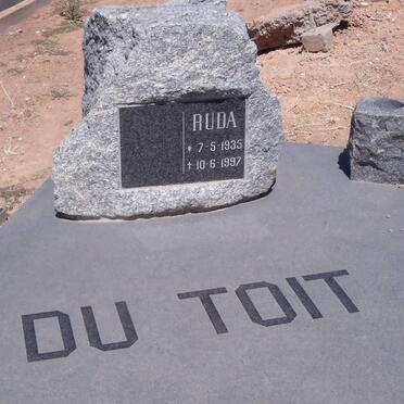 TOIT Ruda, du 1935-1997