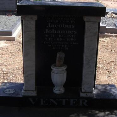 VENTER Jacobus Johannes 1917-1999