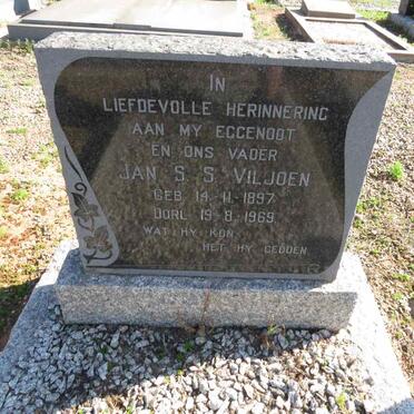VILJOEN Jan S.S. 1897-1969
